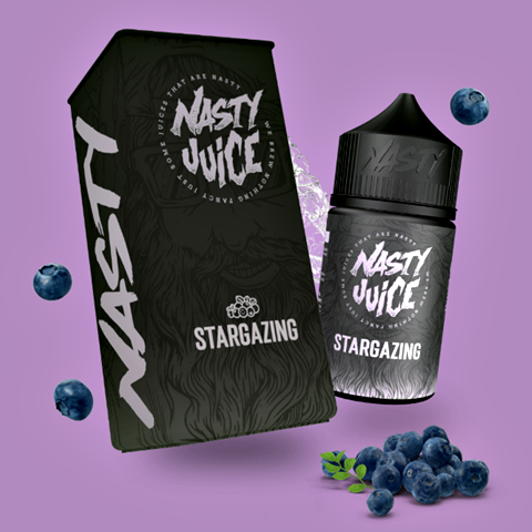 StarGazing - 50ml Nasty Berry Juice in Ireland, Bluebbery Berry Series