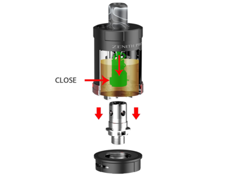 Zenith Pro Tank with Zenith series coils and 2ml capacity in Ireland