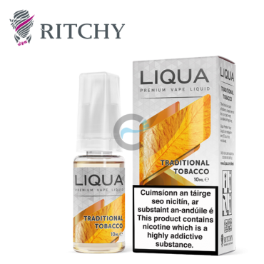 Traditional Tobacco - LiQua Elements 10ml Liquid
