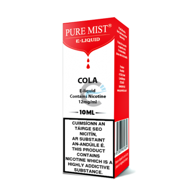 Cola Pure Mist 10ml E Liquid UK Liquid In Ireland