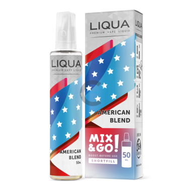 American Blend - LiQua 50ml Short Fill Mix and Go