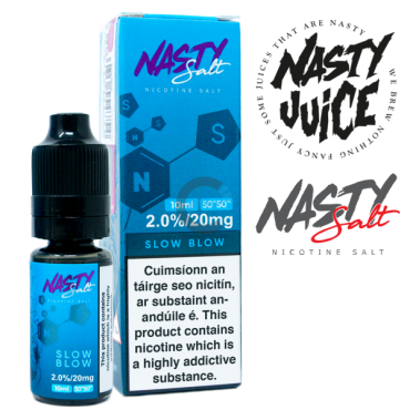  Slow Blow - Nasty Salt Juice 10ml