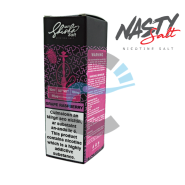 Grape Raspberry Shisha - Nasty Salt Juice 10ml