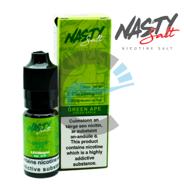 Green Ape - Nasty Salt Juice 10ml