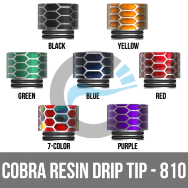 Smok Cobra Resin Drip Tip - 810 Mouthpiece