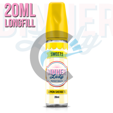Lemon Sherbet - 20ml Longfill Dinner Lady