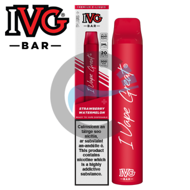 Strawberry Watermelon - IVG Bar Plus Disposable Vape