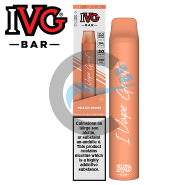 Peach Rings - IVG Bar Plus Disposable Vape