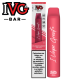 Strawberry Raspberry Pink Apple - IVG Bar Plus Disposable Vape