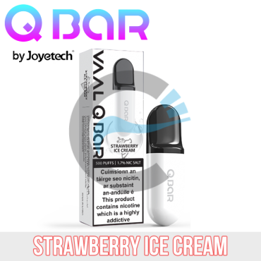 Strawberry Ice Cream - VAAL Q Bar Disposable by Joyetech