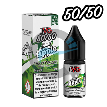 Sour Green Apple - 10ml IVG 50/50