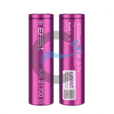 Efest IMR 21700 4000mAh 30A with flat top