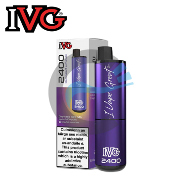 Blackcurrant Lemonade - IVG 2400 Disposable Vape