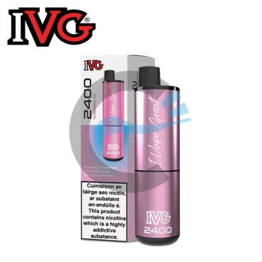 Strawberry Ice - IVG 2400 Disposable Vape