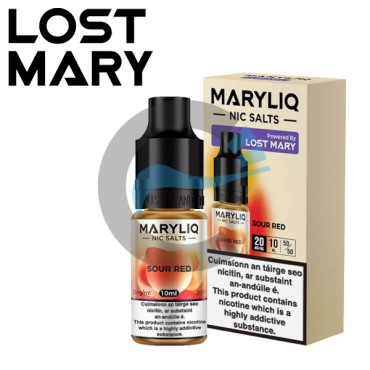 Sour Red - Nic Salts MARYLIQ 10ml by Lost Mary