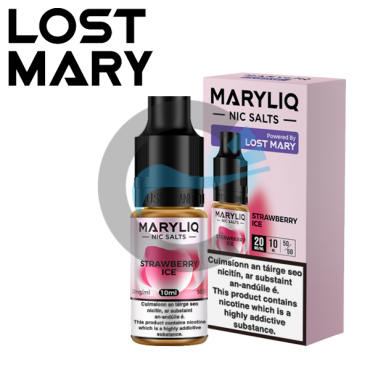 Strawberry Ice - Nic Salts MARYLIQ 10ml by Lost Mary