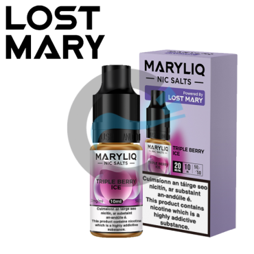 Triple Berry Ice - Nic Salts MARYLIQ 10ml by Lost Mary