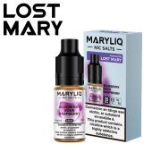Blueberry Sour Raspberry - Nic Salts MARYLIQ 10ml by Lost Mary