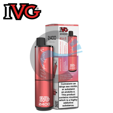 Strawberry Edition - IVG 2400 Disposable Vape