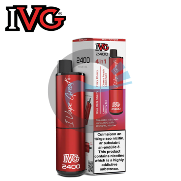 Cherry Edition - IVG 2400 Disposable Vape