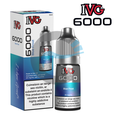 Blue Frost - IVG 6000 Nicotine Salts 10ml