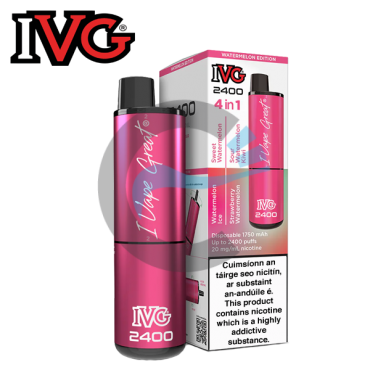 Watermelon Edition - IVG 2400 Disposable Vape