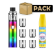 Vaporesso VECO Solo Kit - Rainbow PACK with liquid