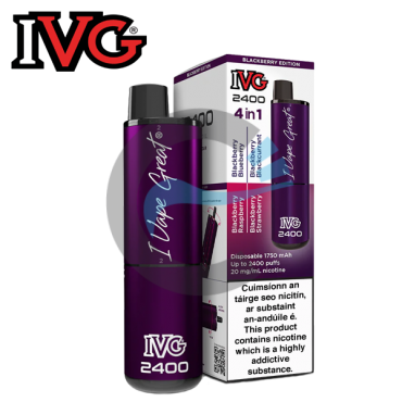 Blackberry Edition - IVG 2400 Disposable Vape