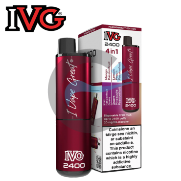 Passionfruit Edition - IVG 2400 Disposable Vape