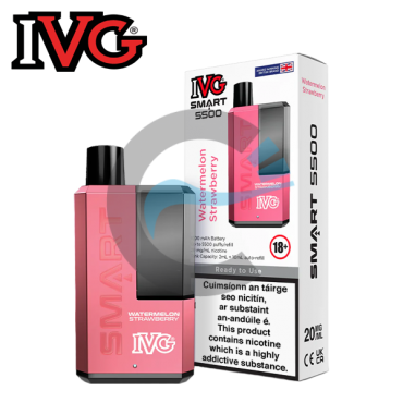 Watermelon Strawberry - IVG SMART 5500 Disposable Vape