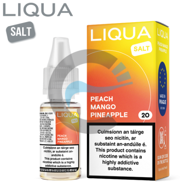 Peach Mango Pineapple - Liqua Nicotine Salt 10ml Liquid