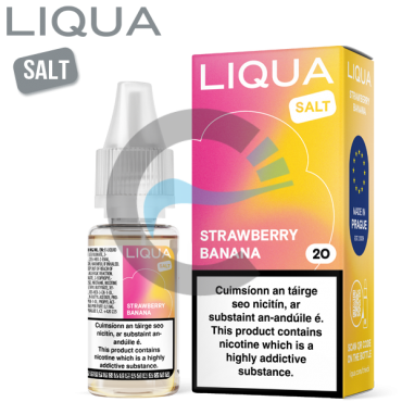 Strawberry Banana - Liqua Nicotine Salt 10ml Liquid