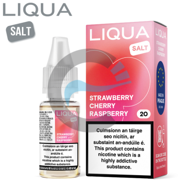 Strawberry Cherry Raspberry - Liqua Nicotine Salt 10ml Liquid