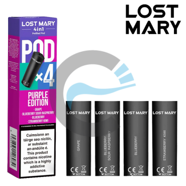 4in1 Pods - Purple Edition - Lost Mary 4pack