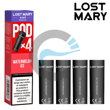 4in1 Pods - Watermelon Ice - Lost Mary 4pack