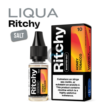 Honey Tobacco - Liqua Ritchy Boosted Nicotine Salt 10ml Liquid