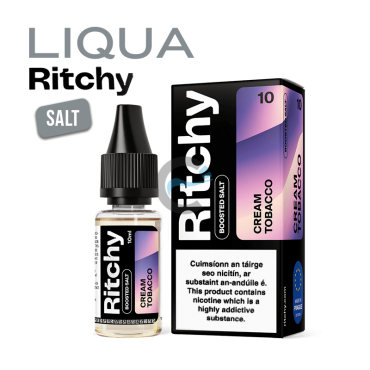 Cream Tobacco - Liqua Ritchy Boosted Nicotine Salt 10ml Liquid