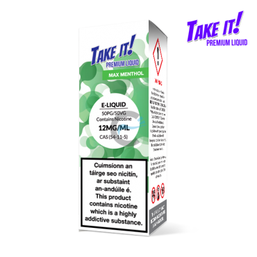 Pre-Order Max Menthol - Take it! 10ml - Premium e liquid in Ireland   Pre-Order Max Menthol - Take it! 10ml - Premium e liquid in Ireland