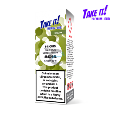 Pre-Order Melon - Take it! 10ml - Premium e liquid in Ireland  