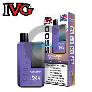 Blackcurrant Pineapple - IVG SMART 5500 Disposable Vape