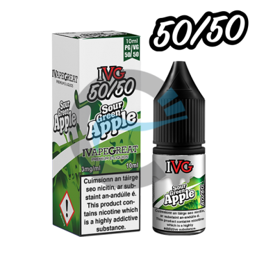 Sour Green Apple - 10ml IVG 5050