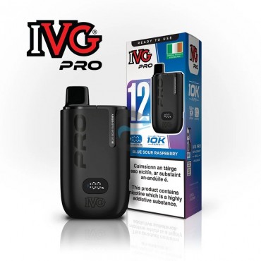 Blue Sour Raspberry - IVG Pro 12 Starter Kit Pod